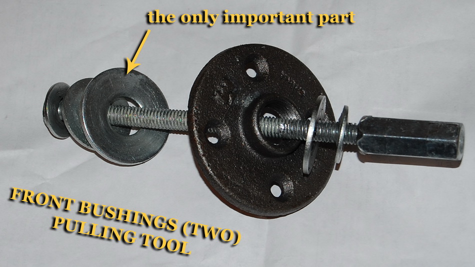 Bmw x5 rear axle bush replacement #6